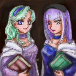 設立当時のイングリドとヘルミーナ
